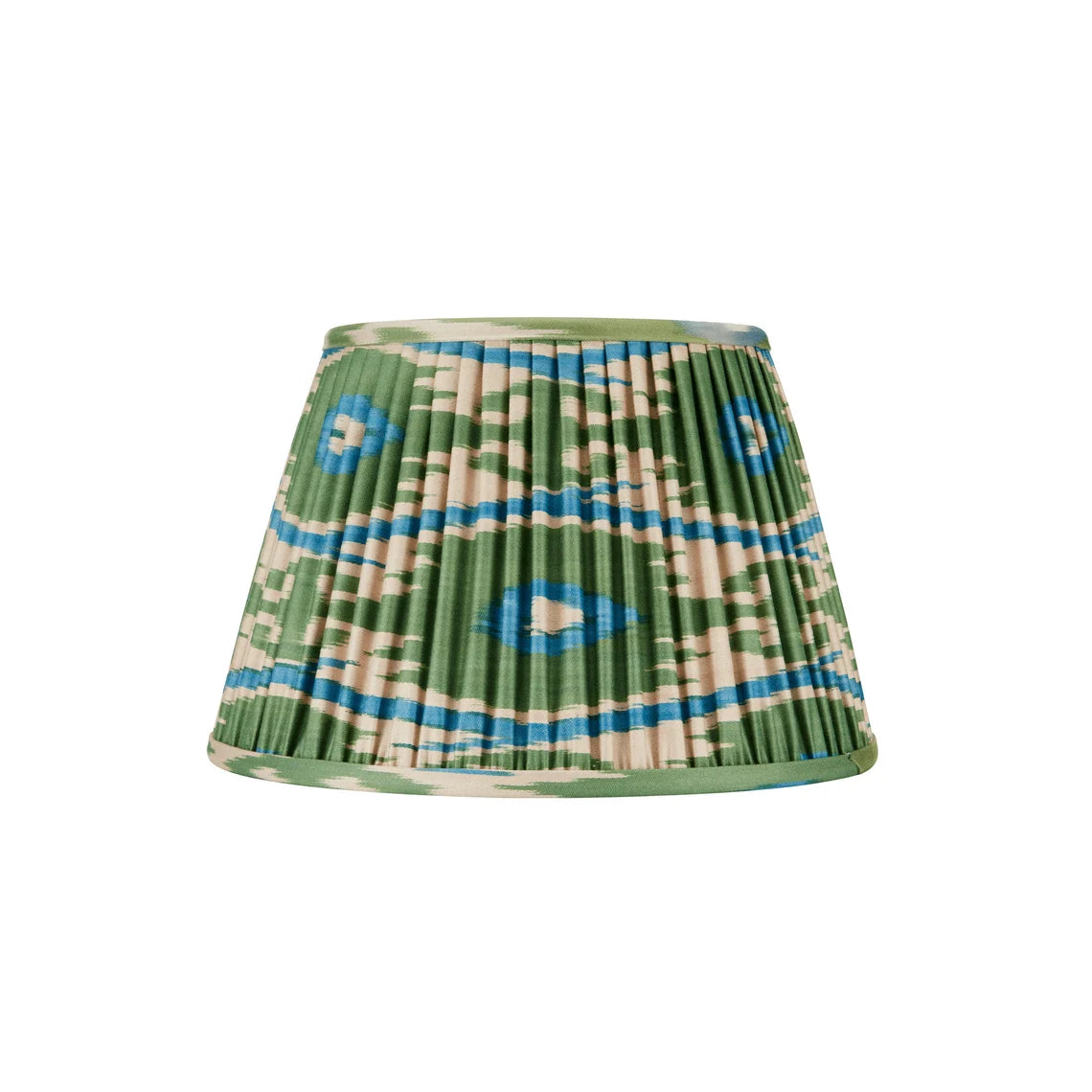 KELLY GREEN & BLUE IKAT