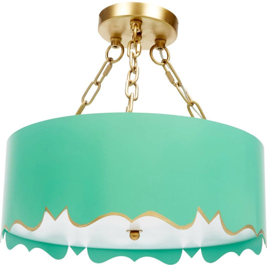 ESME PENDANT-GLOSS EMERALD