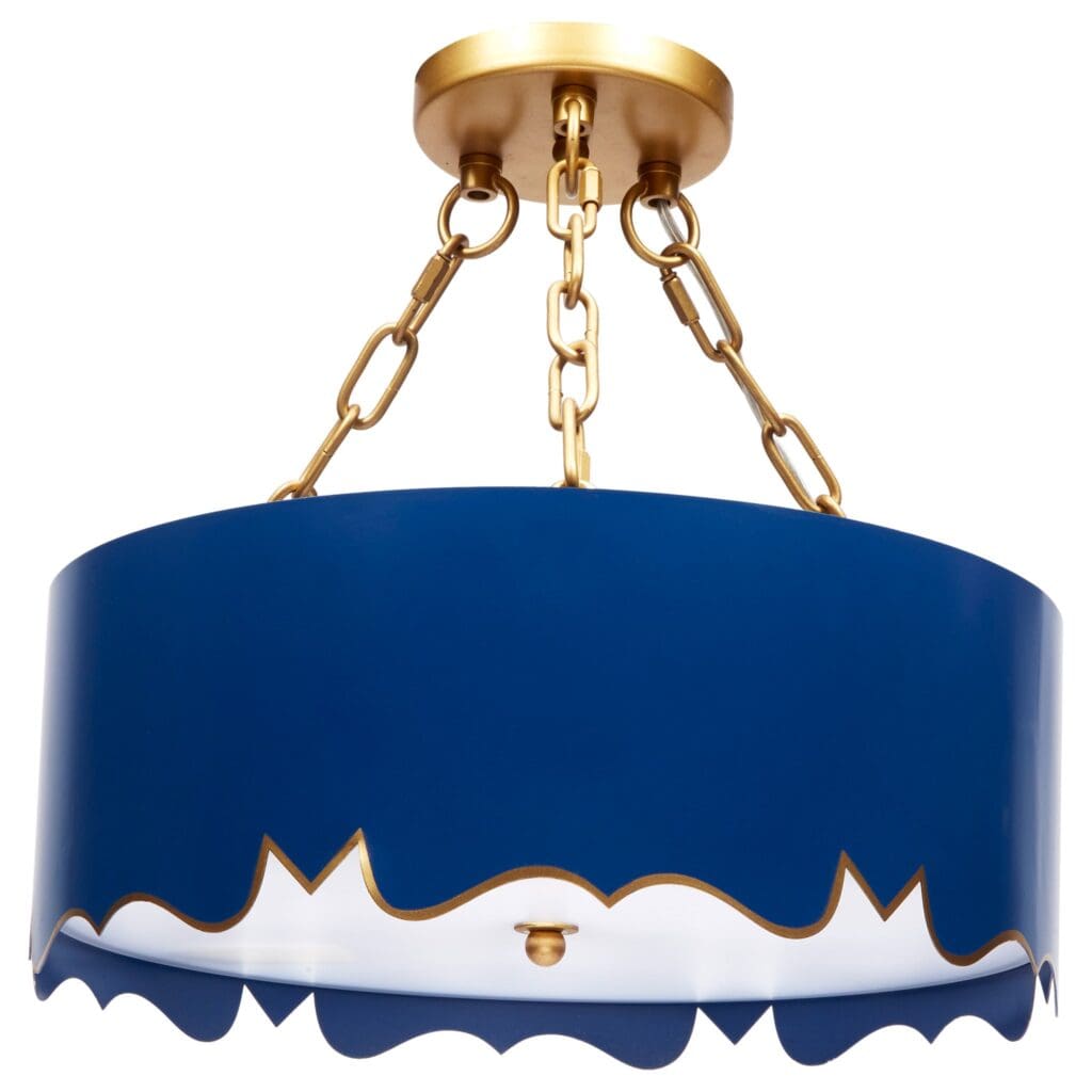 ESME PENDANT-GLOSS NAVY