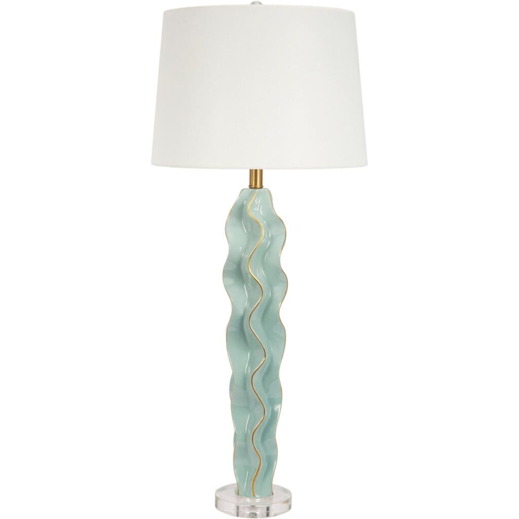 LIV BUFFET LAMP-CELEDON