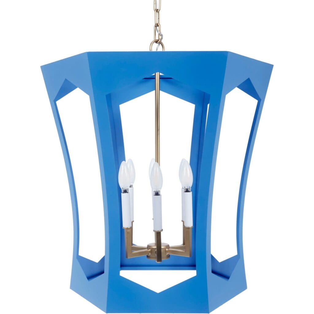 PIPPA CHANDELIER-BLUE LARGE