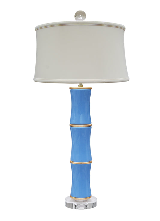 SARAH CANE LAMP-FRENCH BLUE