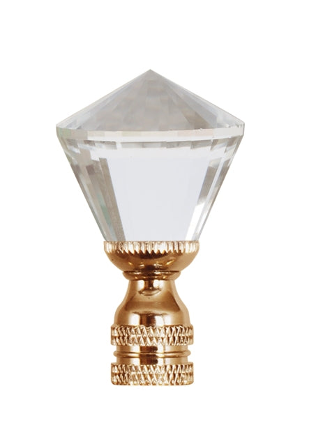 CRYSTAL MUSHROOM FINIAL